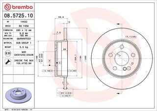 Brembo 08.5725.10