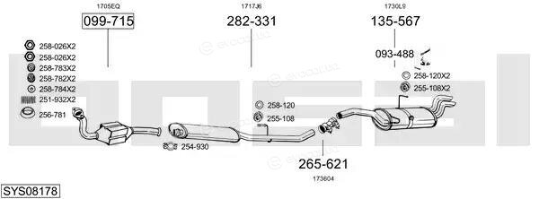 Bosal SYS08178