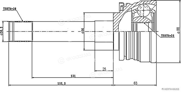 Herth & Buss J2825007