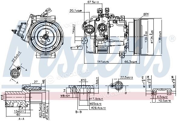 Nissens 89462