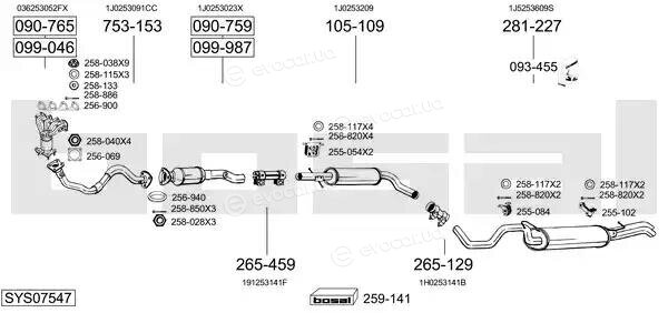 Bosal SYS07547