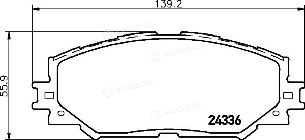 Hella Pagid 8DB 355 006-861