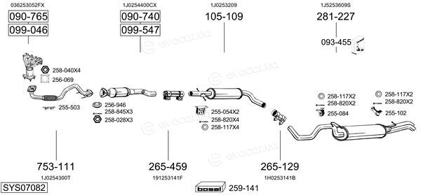 Bosal SYS07082