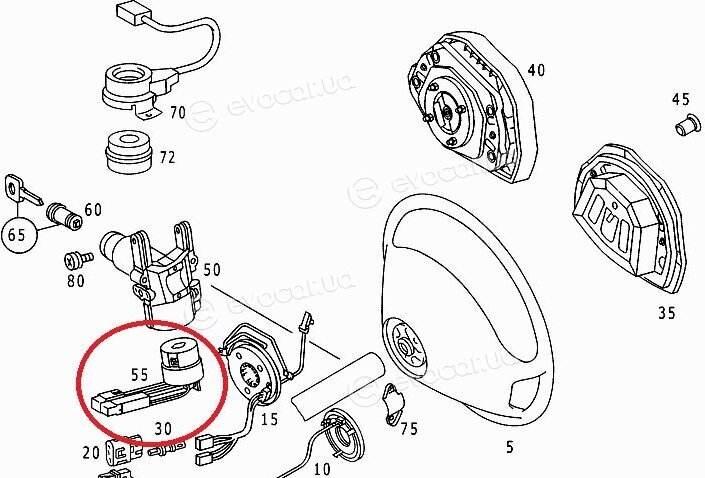 Mercedes-Benz A0005458108