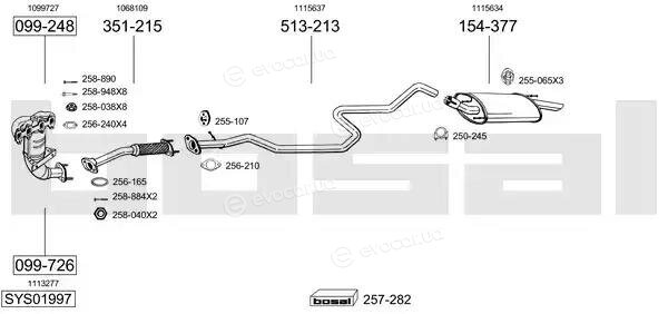 Bosal SYS01997