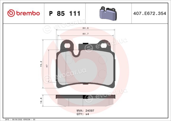 Brembo P 85 111