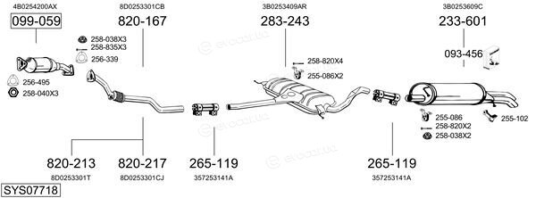 Bosal SYS07718