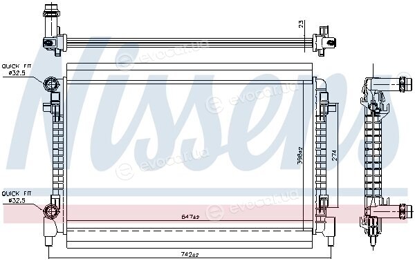 Nissens 606909