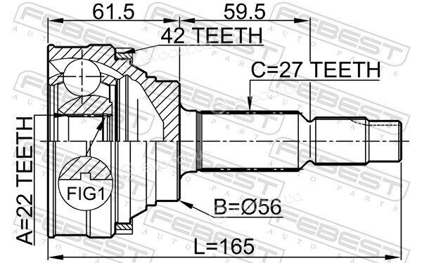 Febest 0210-051A42