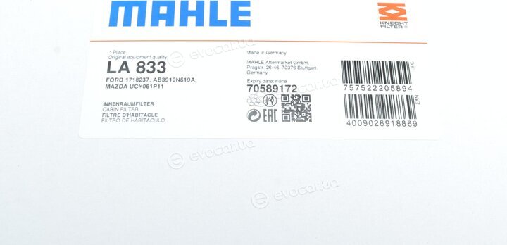 Mahle LA 833