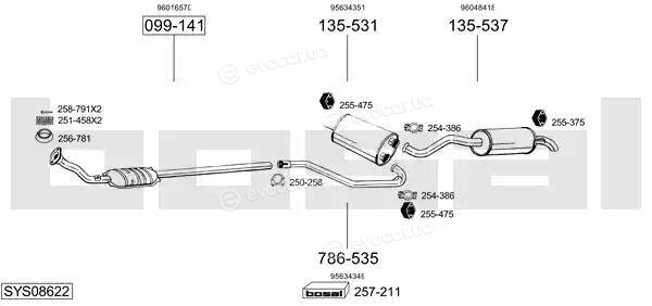 Bosal SYS08622