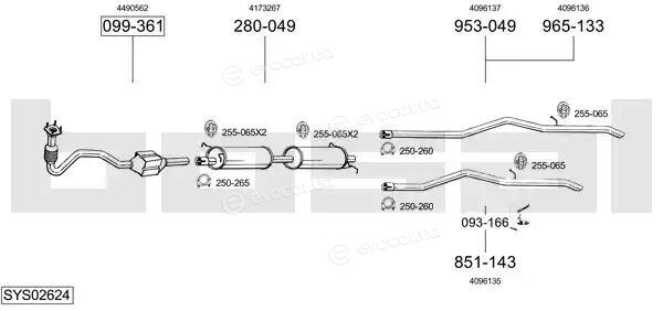 Bosal SYS02624