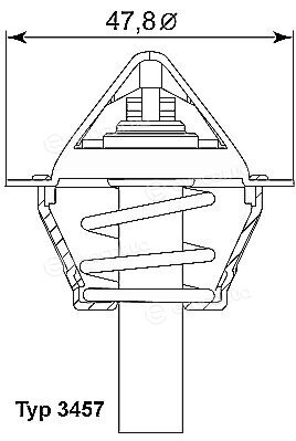 Wahler / BorgWarner 3457.90D