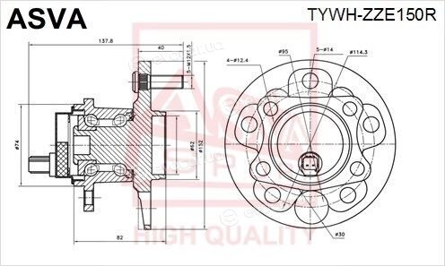 Asva TYWH-ZZE150R