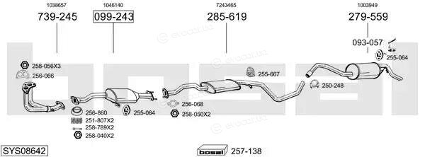 Bosal SYS08642