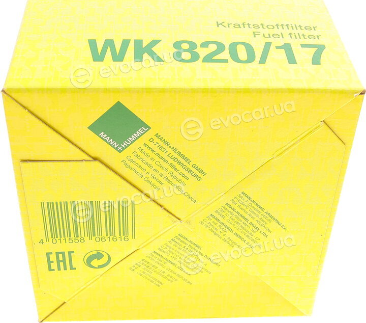 Mann WK 820/17