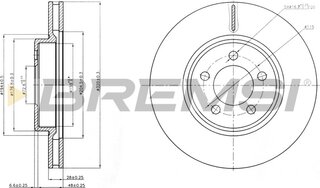 Bremsi CD8065V