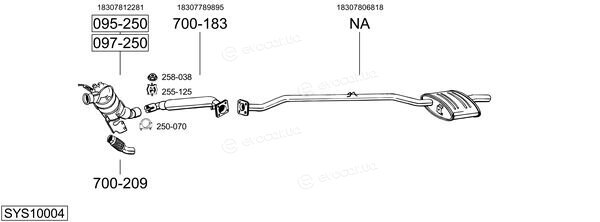 Bosal SYS10004