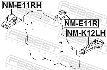 Febest NM-E11RH