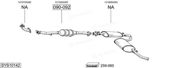 Bosal SYS10142