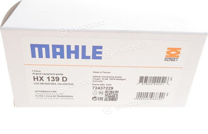 Mahle HX 139D