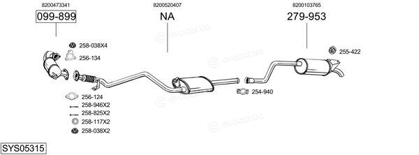 Bosal SYS05315