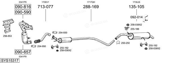 Bosal SYS15317