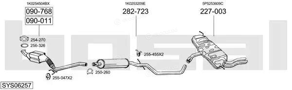 Bosal SYS06257