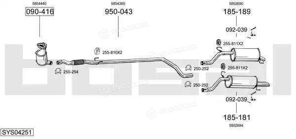 Bosal SYS04251