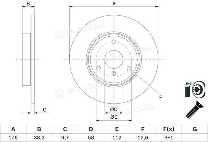 Bosch 0 986 479 E74