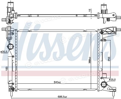 Nissens 606277