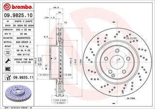 Brembo 09.9825.11