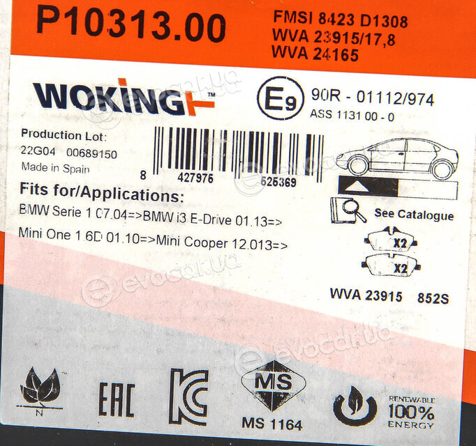 Woking P10313.00