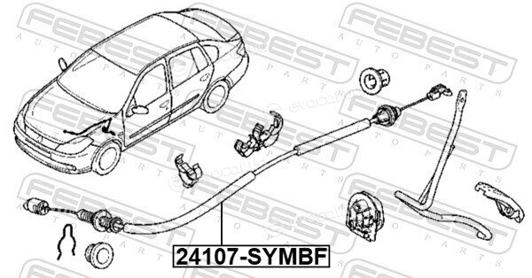Febest 24107-SYMBF