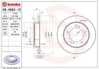Brembo 08.4994.10