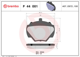 Brembo P 44 001
