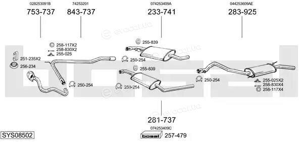 Bosal SYS08502