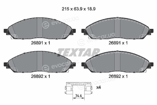 Textar 2689101