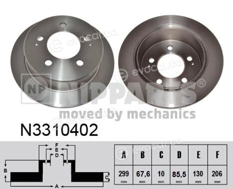 Nipparts N3310402