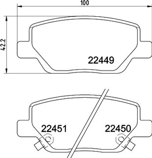 Hella Pagid 8DB 355 025-861