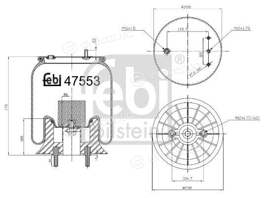 Febi 47553