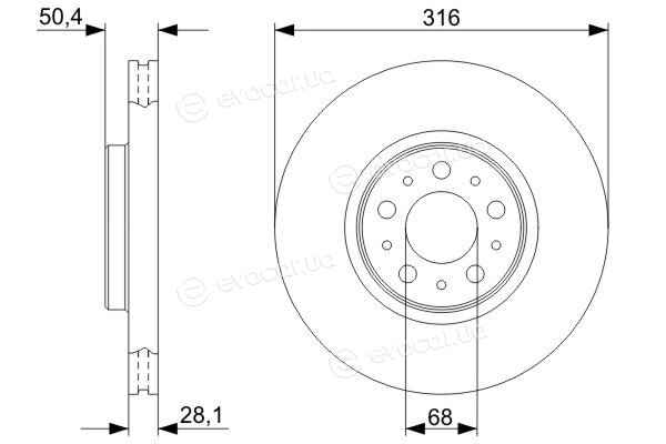 Bosch 0 986 479 C85