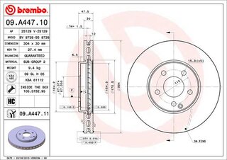 Brembo 09.A447.11