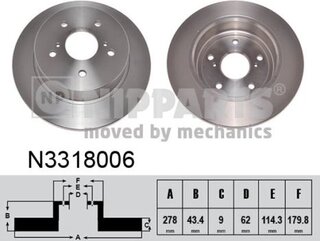 Nipparts N3318006