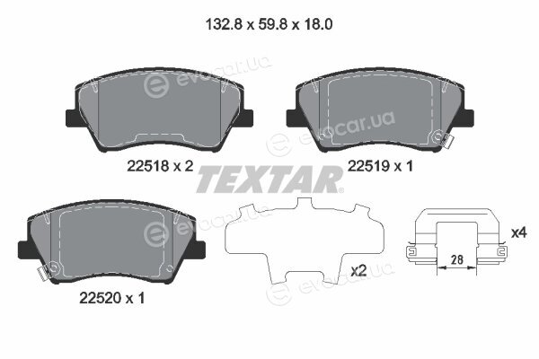 Textar 2251801