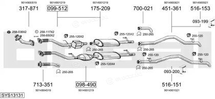 Bosal SYS13131