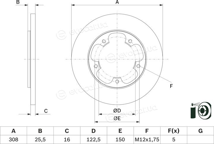 Bosch 0 986 479 F44