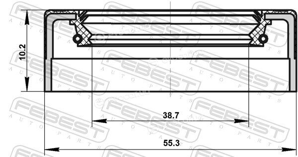 Febest 95NES-40551010C
