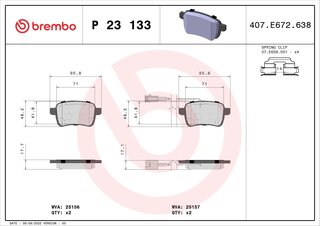 Brembo P 23 133