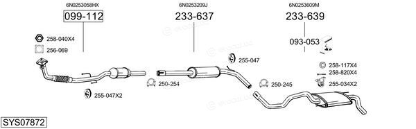 Bosal SYS07872